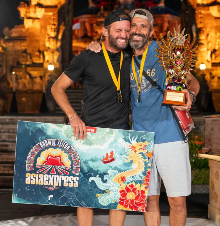 Nu au luat 30.000€! Ce bonus au primit Nicolai Tand și Sorin Brotnei, de fapt, pentru că au câștigat Asia Express 2024